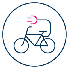 Electric bike picto