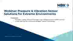 Screenshot webinar pressure and vibration
