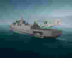 Naval certification and sea trials key visual