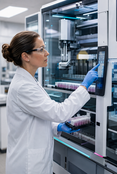 High throughput laboratory diagnostics