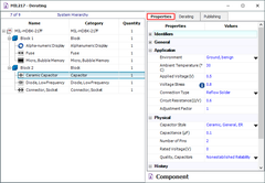 LP step 1 system hierarchy to display results from a derating analysis