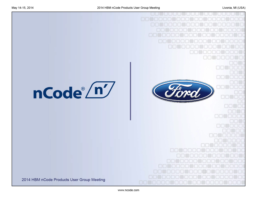 Piecewise trend removal using nCode GlyphWorks