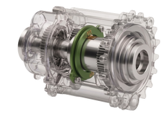 Transparent gearbox