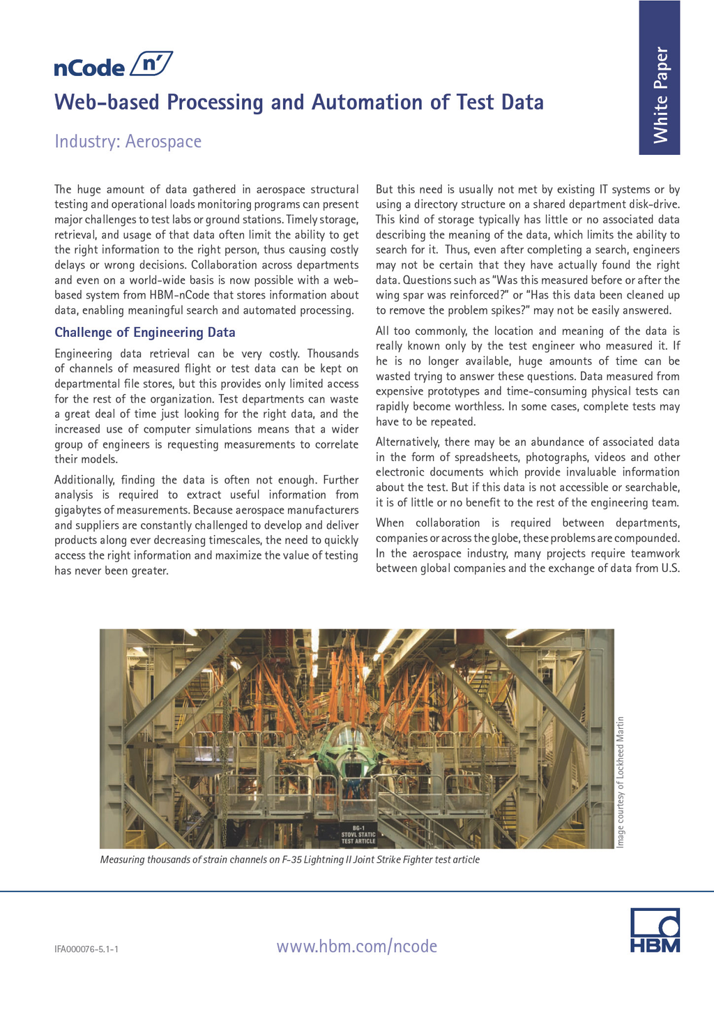 Web-based processing and automation of test data