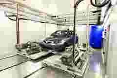 INTERNAL USE Case Study GreenMot 02 test stand with car