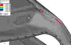 INTERNAL USE Volvo DesignLife case study Predicted crack