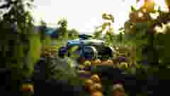 Robotic vehicle on a plantage