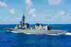 The Japan maritime self defense force destroyer JS Murasame