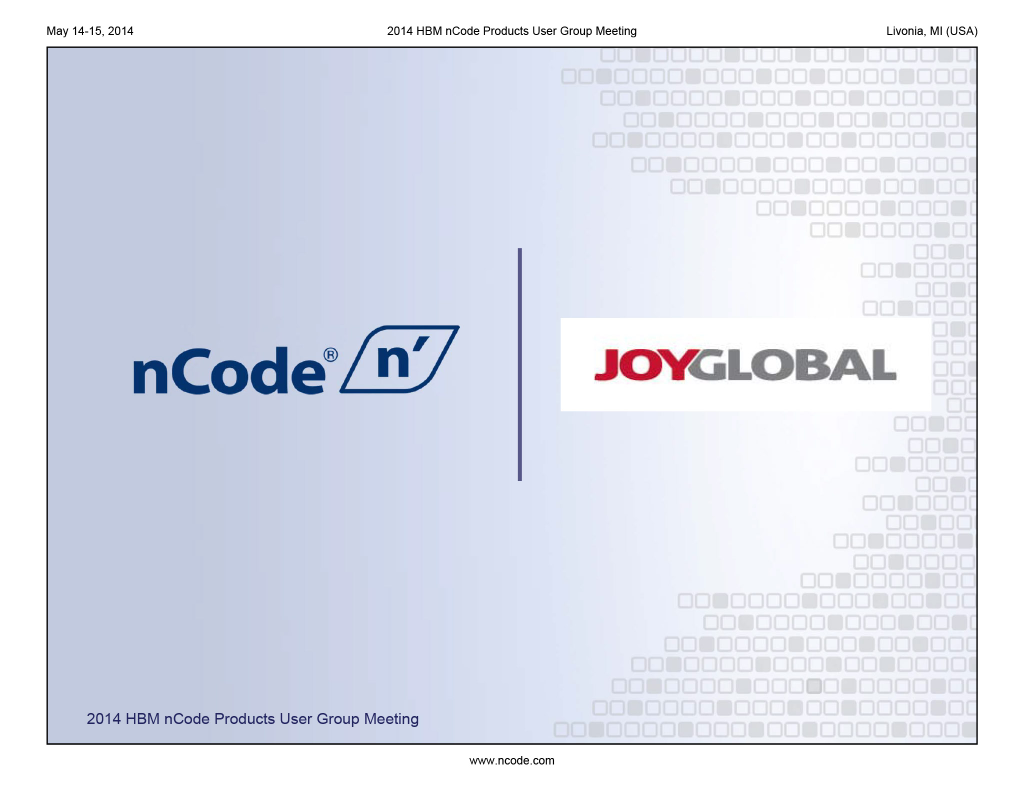 Fatigue analysis using large field strain gage data with nCode GlyphWorks