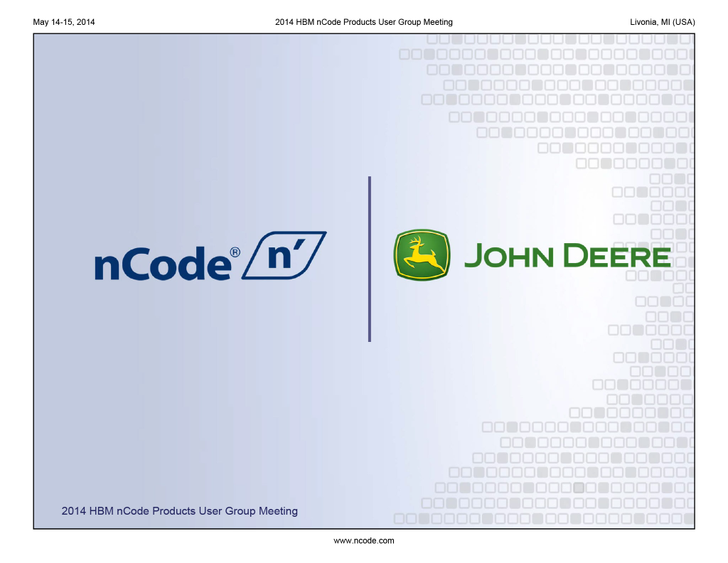 Sorting and visualizing machine usage data with nCode GlyphWorks