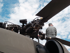 Helicopter engine