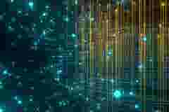 Data and Intelligence 3D rendering