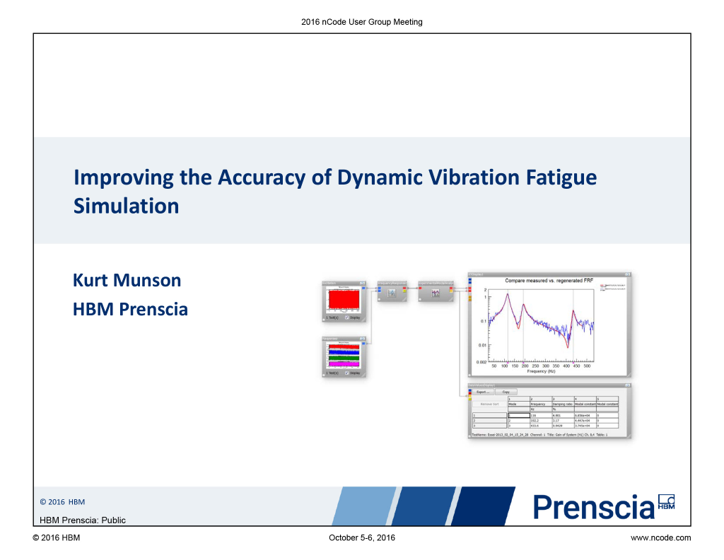 Improving the accuracy of dynamic vibration fatigue simulation