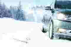 winter car and snow