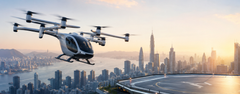 eVTOL approach to urban vertiport