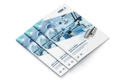 OEM Medical devices and equipment brochure mockup