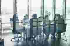 Business ethics people meeting