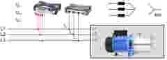 quantumx voltage current 3 wire system star