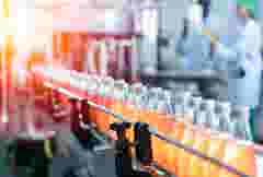Drink factory production line fruit juice