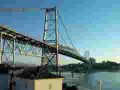 Hercilio Luz Bridge in Brazil rehabilitated after opting for HBK monitoring technology and engineering services, including sensors and optical interrogators with Fiber Bragg Grating (FBG) technology to monitor strain at critical points in the structure, electrical sensors for reading various signals including inclination, temperature, wind and sea current.