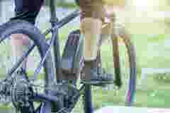 piezoelectric power on a high tech bicycle