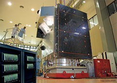 Shaker testing on satellite courtesy of INPE 2 With LAN XI rack