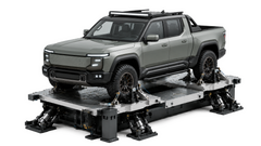 Electric offroad vehicle isolated