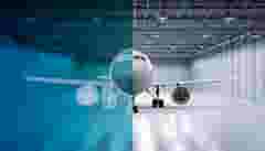 Airplane graphic view