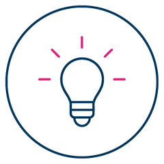 Light bulb picto